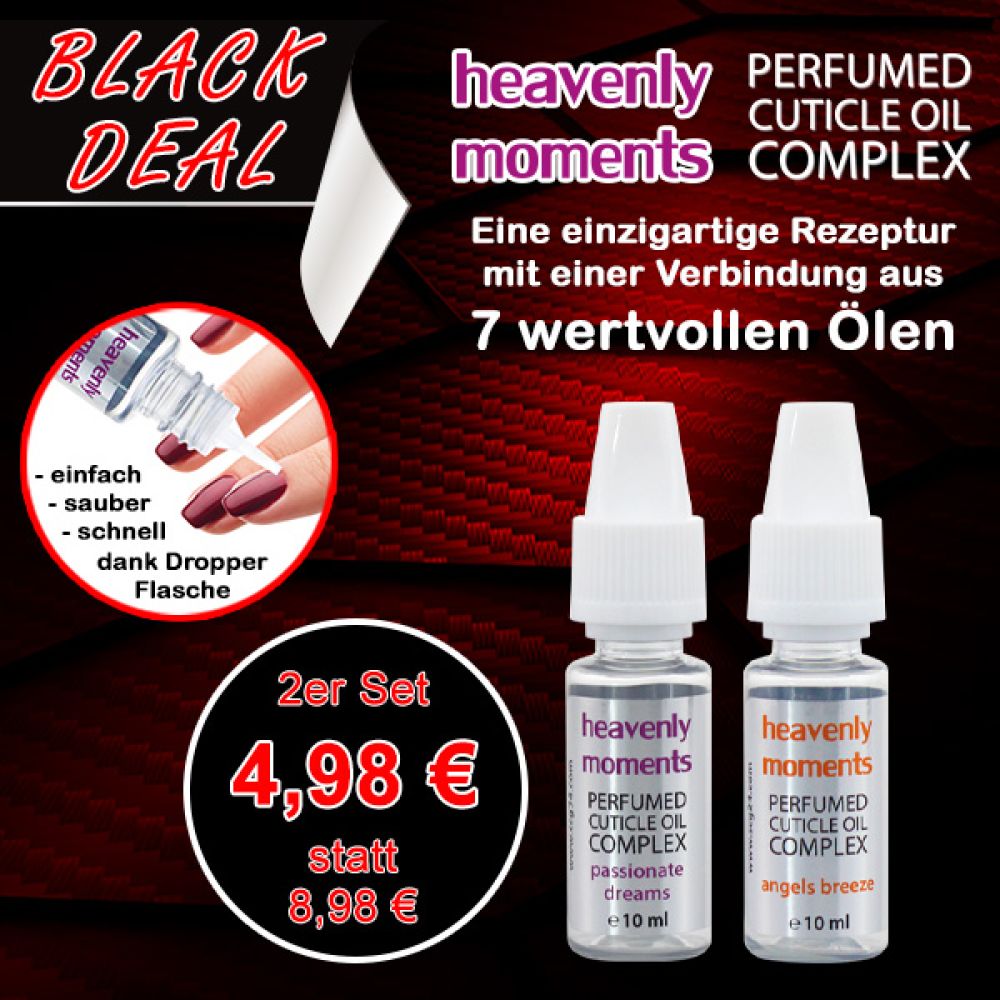 BLACK DEAL: heavenly moments 2er Set